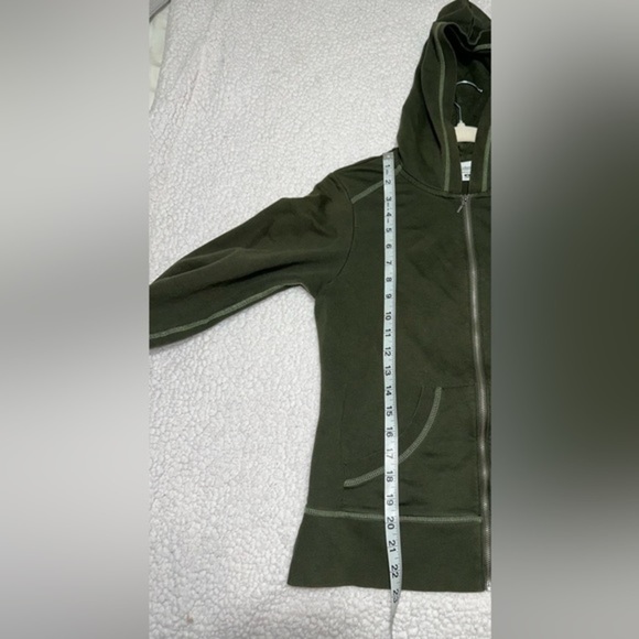 Columbia Zip Up Hooded Swearshirt Green Sz Med‎ - Picture 8 of 8